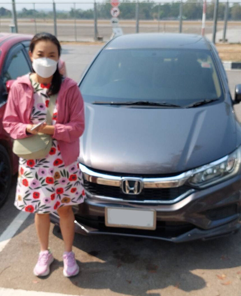 Honda City  รถเช่าน่าน ราคาถูก เช่ารถน่าน  เช่ารถสนามบินน่าน Car Rental Nan Thailand