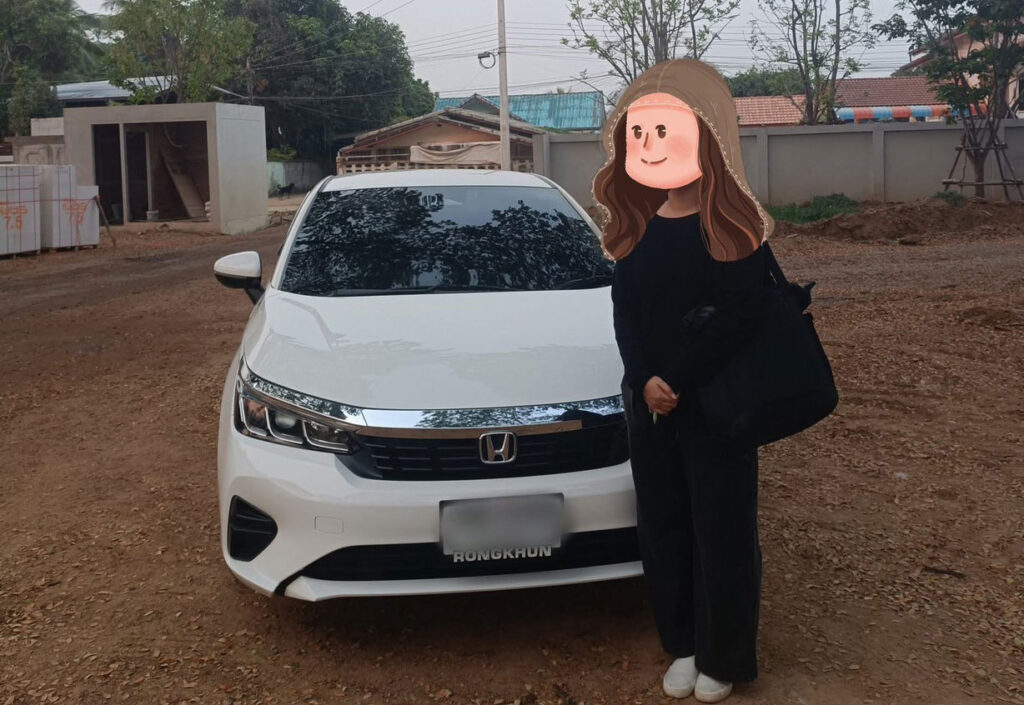 Honda City  รถเช่าน่าน ราคาถูก เช่ารถน่าน  เช่ารถสนามบินน่าน Car Rental Nan Thailand